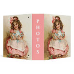 Frances Brundage - Girl with Doll Vinyl Binder