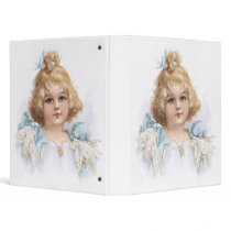 Frances Brundage - Portrait of a Young Girl Vinyl Binders
