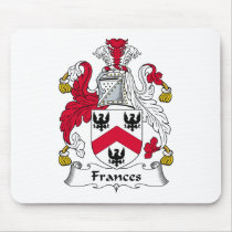 Frances Family Crest mousepads