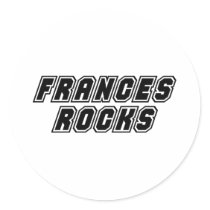 Frances Rocks stickers