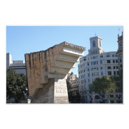 Francesc Macià monument, Barcelona