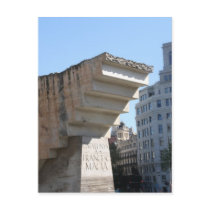 Francesc Macià monument, Barcelona Postcards