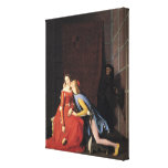 Francesca da Rimini and Paolo Malatesta, 1819 Gallery Wrap Canvas
