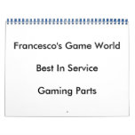 Francesco's Game World Calendar