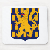 Franche Comte Coat of Arms Mousepad