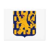 Franche Comte Coat of Arms Postcard