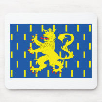 Franche Comte Flag Mousepad by FlagTshirts Franche Comte Flag Mousepad