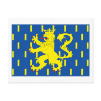 Franche Comte Flag Postcard by FlagTshirts Franche Comte Flag Postcard