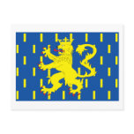Franche Comte Flag Postcard