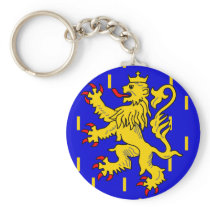 Franche-Comte, France Keychain
