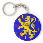Franche-Comte, France Keychain