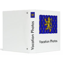 Franche-Comté waving flag Vinyl Binder