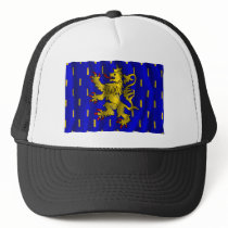 Franche-Comté waving flag Mesh Hat