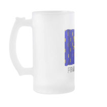 Franche-Comté waving flag with name Coffee Mug