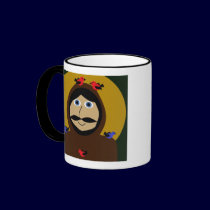 FRANCIS and the BIRDS mugs