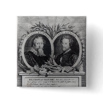 Francis Beaumont and John Fletcher Pins