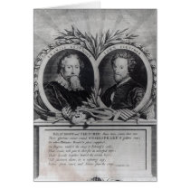 Francis Beaumont and John Fletcher Card