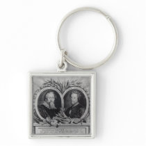 Francis Beaumont and John Fletcher Key Chains
