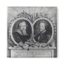 Francis Beaumont and John Fletcher Refrigerator Magnets