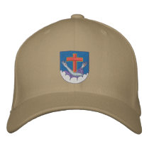 Franciscan coat of arms embroidered hats