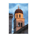 Franciscan Monastery Tower at Sunset Stretched Canvas Prints