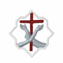 Franciscan symbol - crest embroidered shirts