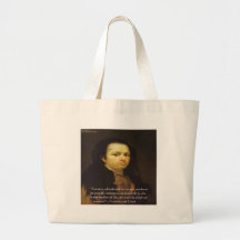Francisco de Goya "Fantasy Monster" Quote Gifts Canvas Bag