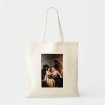 Francisco de Goya - Majas on a Balcony Tote Bags