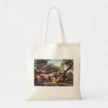 Francisco de Goya - Powder production in the Sierr Canvas Bag