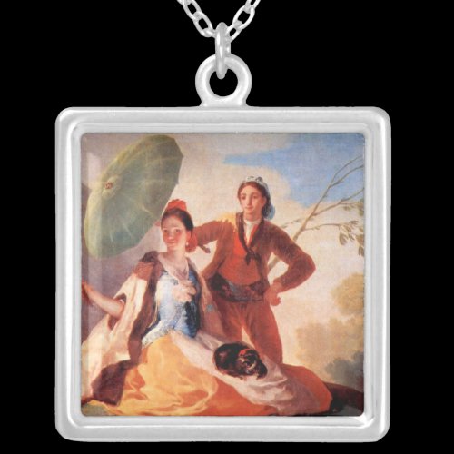 Francisco de Goya - The Umbrellas Custom Jewelry