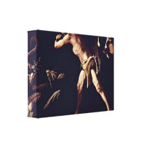 Francisco de Zurbaran - Hercules fights Hydra Stretched Canvas Print