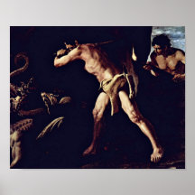 Francisco de Zurbaran - Hercules fights Hydra Poster