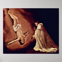 Francisco de Zurbaran - St Pedro Nolasco vision Poster