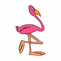 Francisco Flamingo photo sculptures