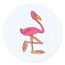 Francisco Flamingo stickers