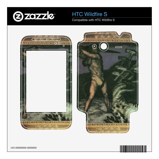 Francisco von Stuck - Hércules y el Hydra Skins Para HTC Wildfire S