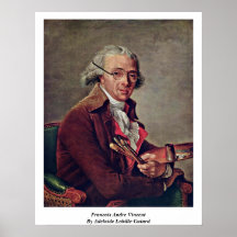 Francois Andre Vincent By Adelaide Labille-Guiard Poster