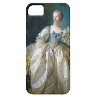 FRANCOIS BOUCHER - MADAME BERGERET portrait art iPhone 5 Case