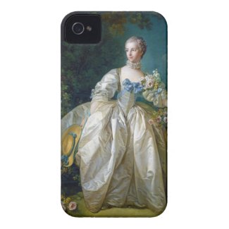 FRANCOIS BOUCHER - MADAME BERGERET portrait art iPhone 4 Cases