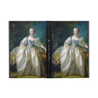 FRANCOIS BOUCHER - MADAME BERGERET portrait art iPad Mini Covers