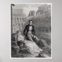 Francois Rene  Vicomte de Chateaubriand Poster