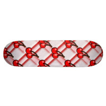 Franela de la cereza patines personalizados