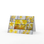 Frangipani Birthday Greeting Cards