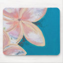 Frangipani II Mousepad by whittyart Frangipani II Mousepad