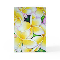 Frangipani Watercolour cards