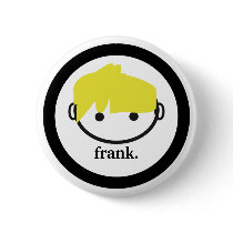 frank. (blond) pin buttons