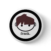 frank. (brown) pin buttons