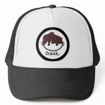frank. (brown) trucker hat