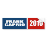 FRANK CAPRIO FOR GOVERNOR BUMPER STICKERS