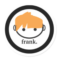 frank (ginger) sticker